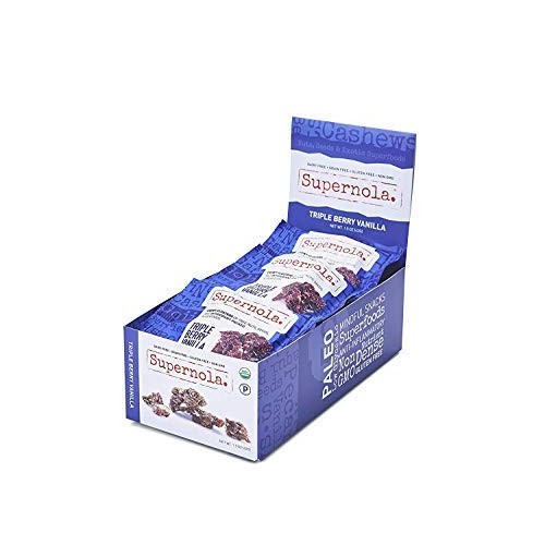 Supernola Superfood | 8pc Triple Berry Vanilla | Organic KETO Pa...