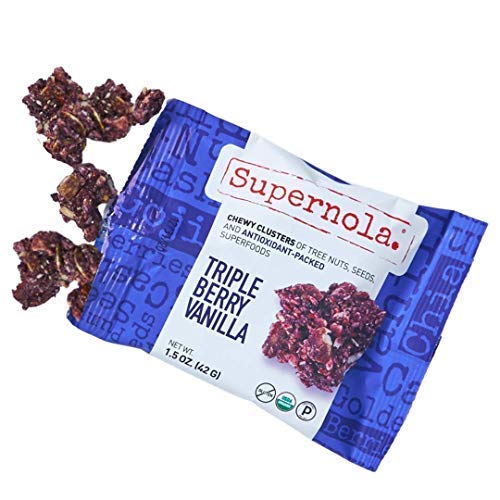 Supernola Superfood | 8pc Triple Berry Vanilla | Organic KETO Pa...