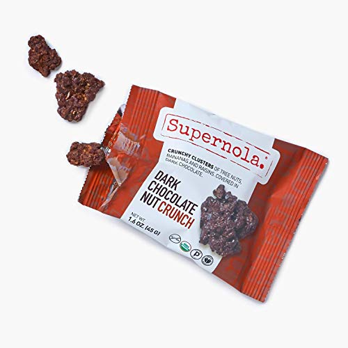 Supernola Superfood Clusters | 12Pk Dark Chocolate Nut Crunch |