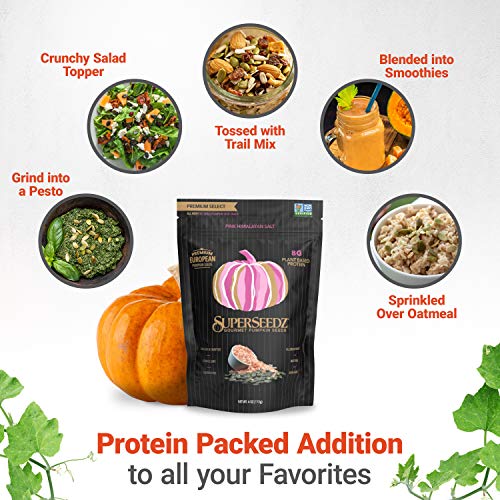 Roasted Pumpkin Seeds With Pink Himalayan Sea Salt | Premium Sel