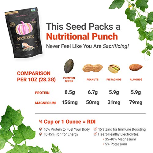 Roasted Pumpkin Seeds With Pink Himalayan Sea Salt | Premium Sel