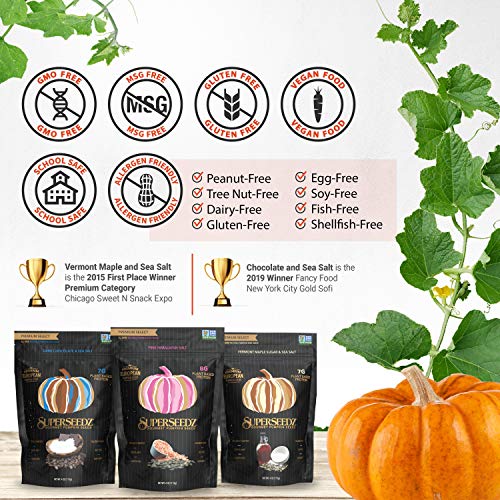 Roasted Pumpkin Seeds With Pink Himalayan Sea Salt | Premium Sel