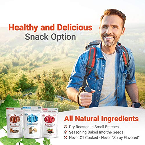 Superseedz Gourmet Roasted Pumpkin Seeds | Sea Salt | Whole 30, ...