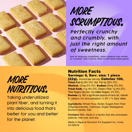 Supplant Plain Shortbread Cookies 3 Packs of 6 - Shortbread Go...