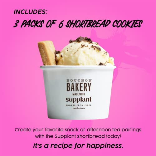 Supplant Plain Shortbread Cookies 3 Packs of 6 - Shortbread Go...