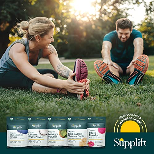 Supplift - Organic Pitaya Powder - from Red Dragon Fruit - Rich ...