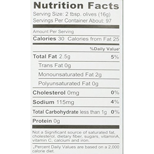 Supremo Italiano Slice Black Olives, 55 Ounce