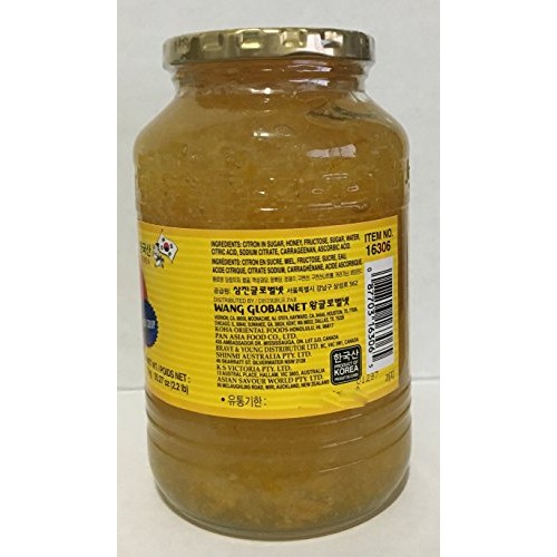 Sura Wang Citron Tea With Honey, One Bottle 35.27 Ounces