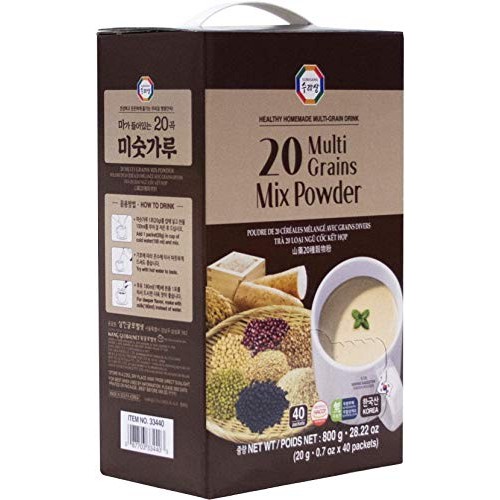 20 Multi-Grains Black, Brown Rice, Beans, Adlay, Millet, Barley,