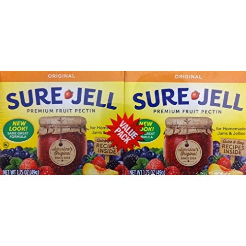 Sure Jell Premium Fruit Pectin, 1.75 Oz, 3-Twin Packs