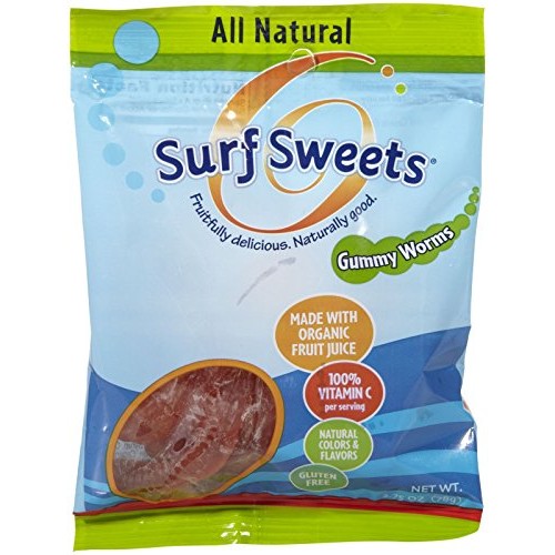 Surf Sweets Gummy Worms, 2.75 Oz