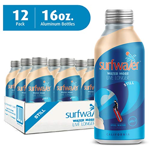 Surfwater, Still Bottled Water – Electrolyte Enhanced, Ph Balanc