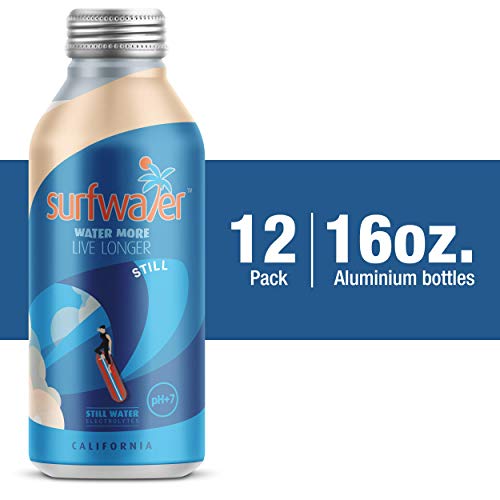 Surfwater, Still Bottled Water – Electrolyte Enhanced, Ph Balanc