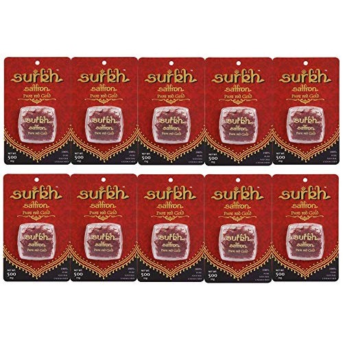 Surkh Saffron 100% Pure Natural Untouched Premium Grade 1 Saffro