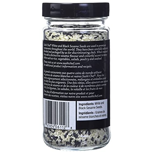 Baycliff Company Sushi Chef Tuxedo Sesame Seed, 3.75 Ounce