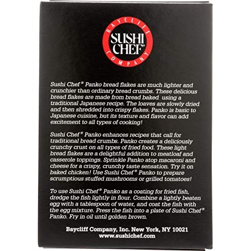 Sushi Chef, Bread Crumbs Panko, 8 Ounce