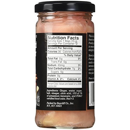 Sushi Chef Pickled Ginger, 6 Ounce