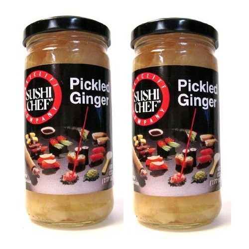 Sushi Chef Pickled Ginger Pack Of 2 Jars