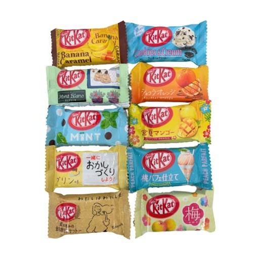 40 Japanese Candy Box 30 Japanese Snacks Plus 10 Japanese Kit Ka...