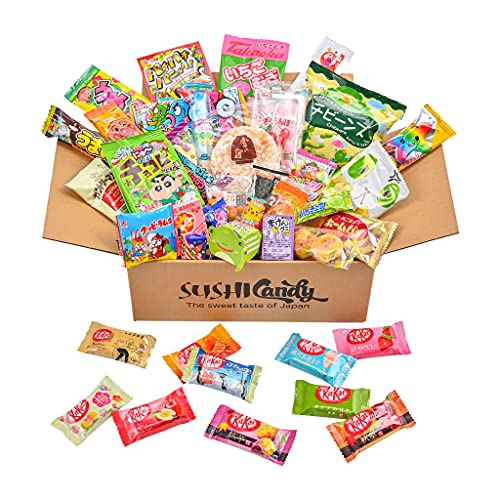 40 Japanese Candy Box 30 Japanese Snacks Plus 10 Japanese Kit Ka...