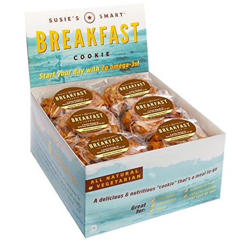 Susies Smart Breakfast Cookie -- Banana Coconut Box Of 18