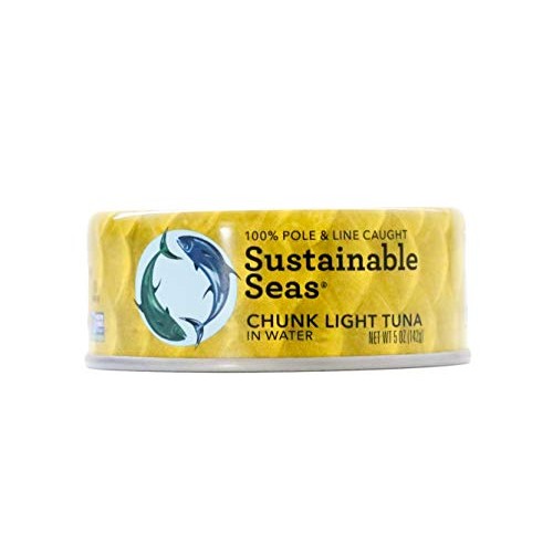Sustainable Seas, Chunk Light Tuna In Water, 5 Ounce, 3Rd Party