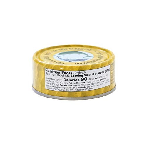 Sustainable Seas, Chunk Light Tuna In Water, 5 Ounce, 3Rd Party