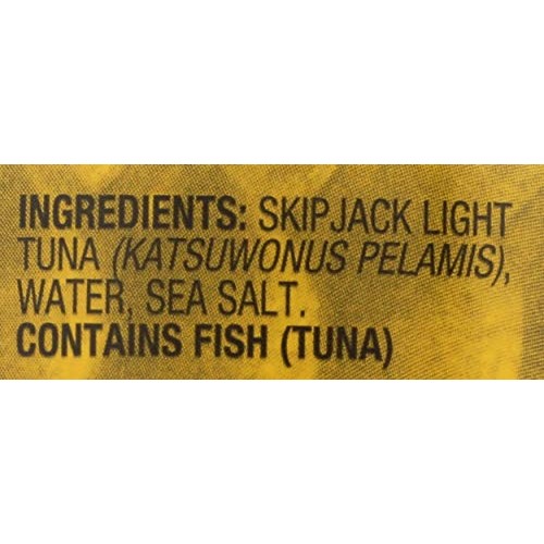 Sustainable Seas, Tuna Chunk Light In Water, 5 Ounce