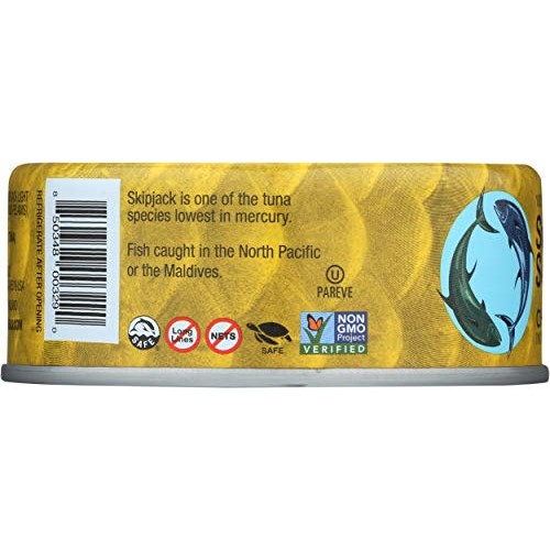 Sustainable Seas, Tuna Chunk Light In Water, 5 Ounce