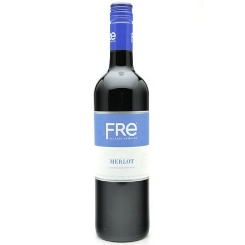 Sutter Home Fre Merlot Non-Alcoholic Wine 3 Bottles