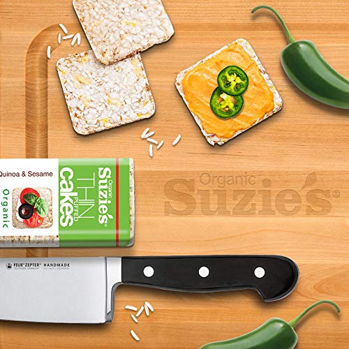 Suzies Organic Thin Rice Puffed Cakes, 12 Pack, Corn Quinoa & S...
