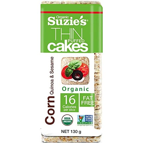 Thin Cakes Organic Corn, Quinoa & Sesame Case of 6