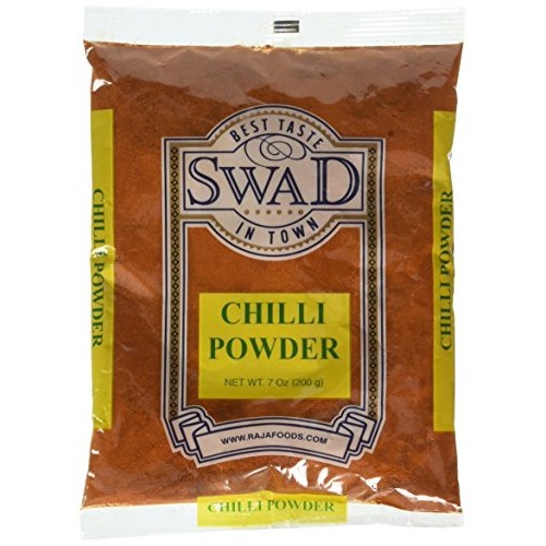 Indian Spice Swad Chili Powder Red Regular 7Oz-