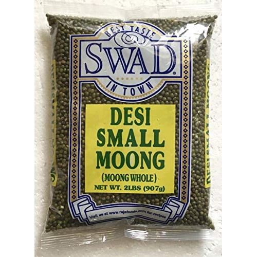 Swad Desi Small Moong Moong Whole - 2 Pound