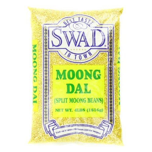 Swad Moong Dal Beans, Split, 4 Pound