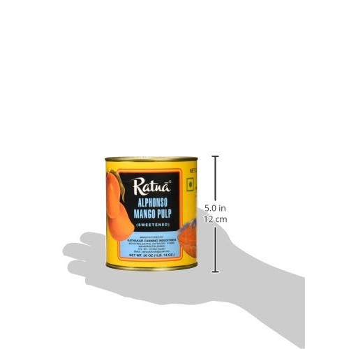 Swad Ratna Alphonso Mango Pulp, Yellow