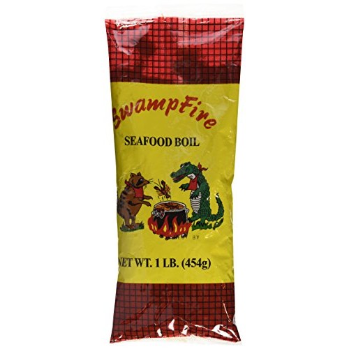 Swamp Fire Complete Cajun Seafood Boil, 1 Pound Bag