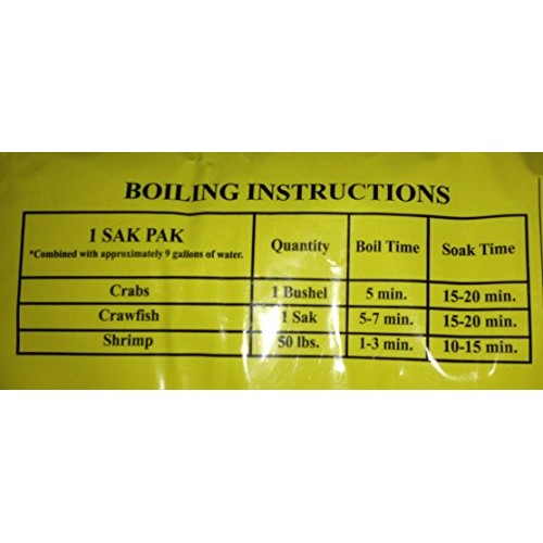 Swamp Fire Seafood Boil Crawfish, Crab, Shrimp 4.5# 2Pk