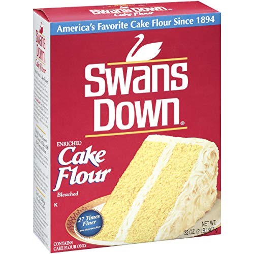 Swans Down Regular Cake Flour, 32-Ounce Boxes Pack Of 8