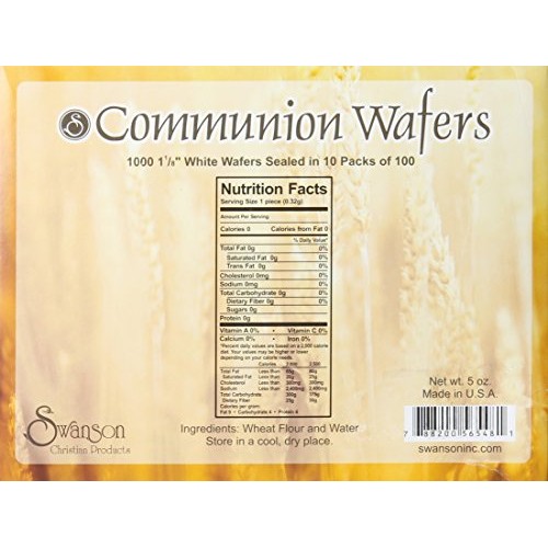 Swanson Communion Wafers 1000 Ct