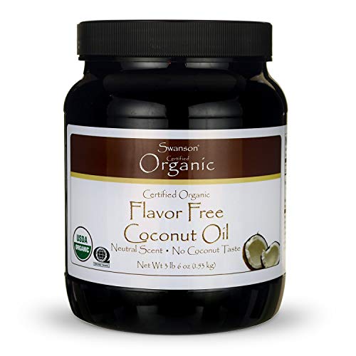 Swanson 100% Certified Organic Flavor Free Coconut Oil Cooking B