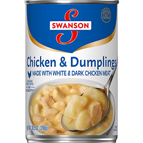 Swanson Chicken &Amp; Dumplings Made With White &Amp; Dark Chicken Meat,