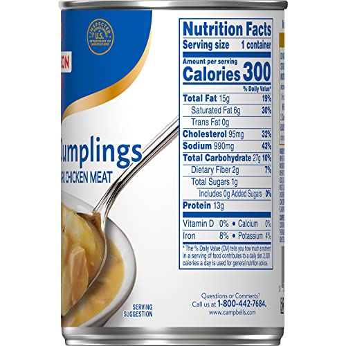 Swanson Chicken &Amp; Dumplings Made With White &Amp; Dark Chicken Meat,
