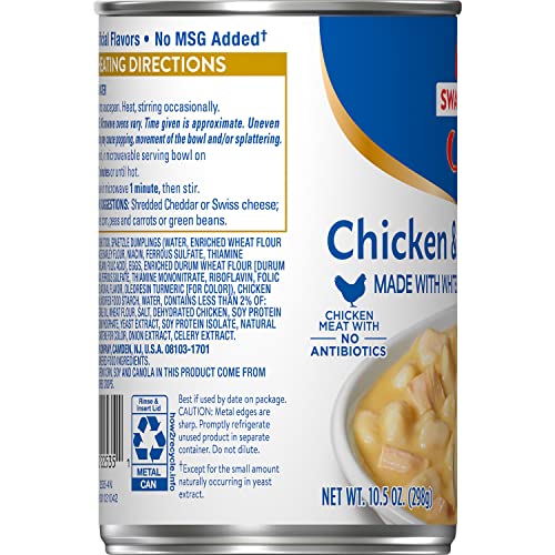 Swanson Chicken &Amp; Dumplings Made With White &Amp; Dark Chicken Meat,