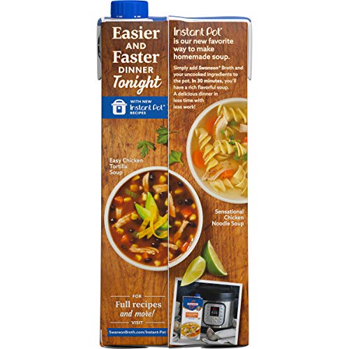 Swanson Chicken Broth, 32 Oz. Carton 12 Pack