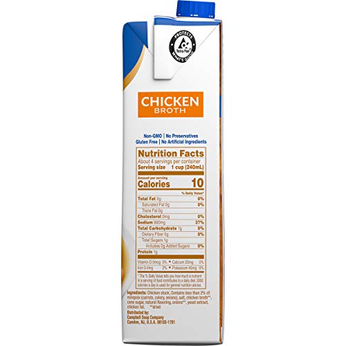 Swanson Chicken Broth, 32 Oz. Carton 12 Pack