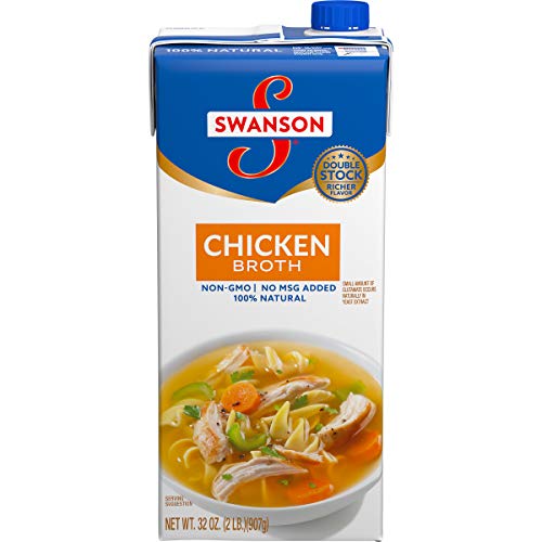 Swanson Chicken Broth, 32 Oz. Carton 12 Pack