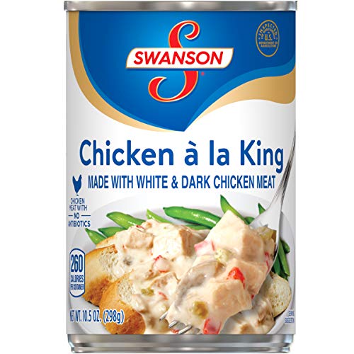 Swanson Chicken Á La King Made With White And Dark Meat Chicken,