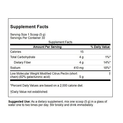 Swanson Pectipure Modified Citrus Pectin 5.28 Ounce 150 G Pwdr