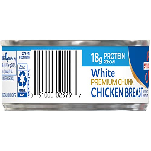 Swanson Premium White Chunk Chicken Breast, 4.5 oz. Can Pack of...